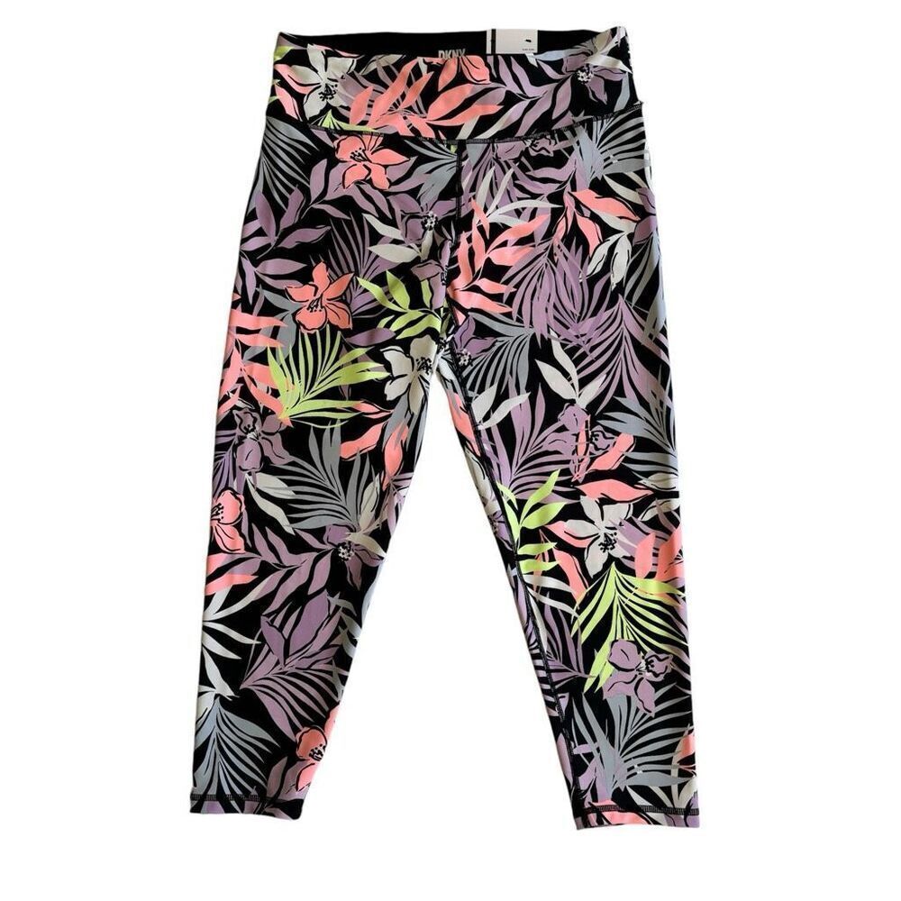 DKNY Sport Yoga Cropped Leggings - Size 1X